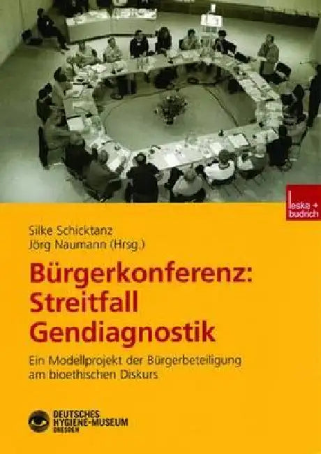 Bürgerkonferenz (English, Silke Schicktanz | Jörg Naumann) - Image 1 - BookBajar