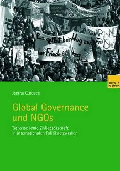 Buy Global Governance Und NGOs (English, Janina Curbach) Online at Best Price - BookBajar