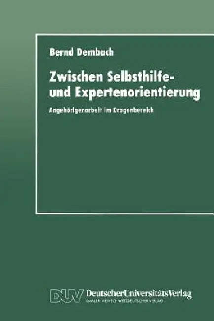 Zwischen Selbsthilfe- Und Expertenorientierung (English, Bernd Dembach) - Image 1 - BookBajar