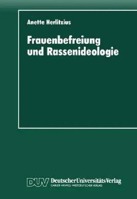 Frauenbefreiung Und Rassenideologie (English, Anette Herlitzius) - Image 1 - BookBajar