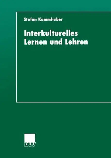 Interkulturelles Lernen Und Lehren (English, Stefan Kammhuber) - Image 1 - BookBajar