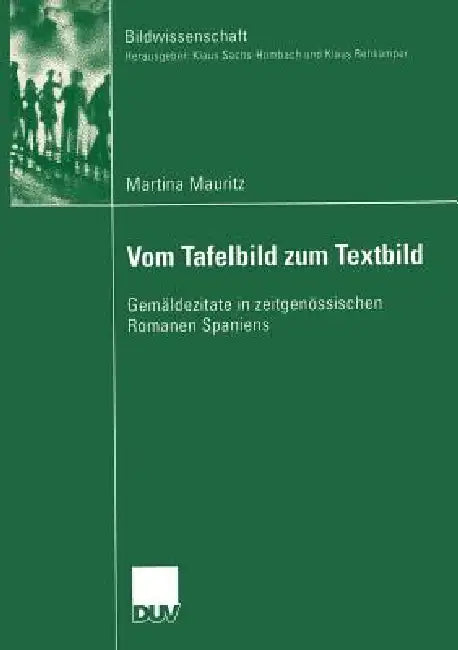 Vom Tafelbild Zum Textbild (English, Martina Mauritz) - Image 1 - BookBajar