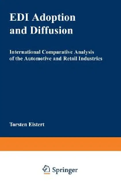 EDI Adoption and Diffusion (English, Torsten Eistert) - Image 1 - BookBajar