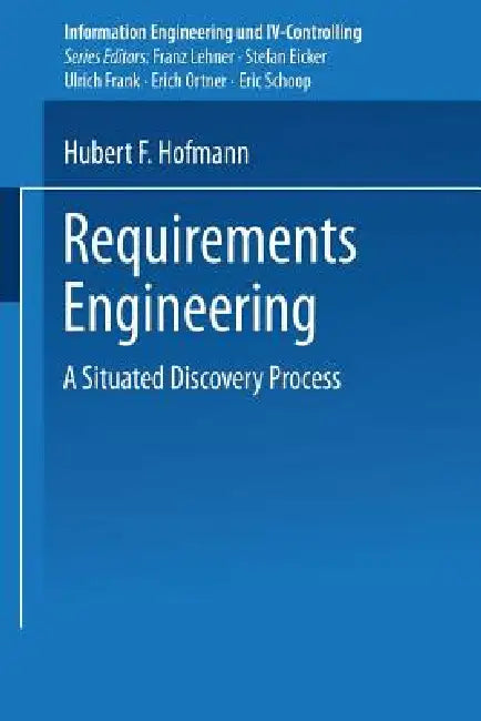 Requirements Engineering (English, Hubert F. Hofmann) - Image 1 - BookBajar