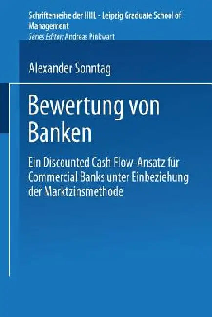 Bewertung Von Banken (English, Alexander Sonntag) - Image 1 - BookBajar