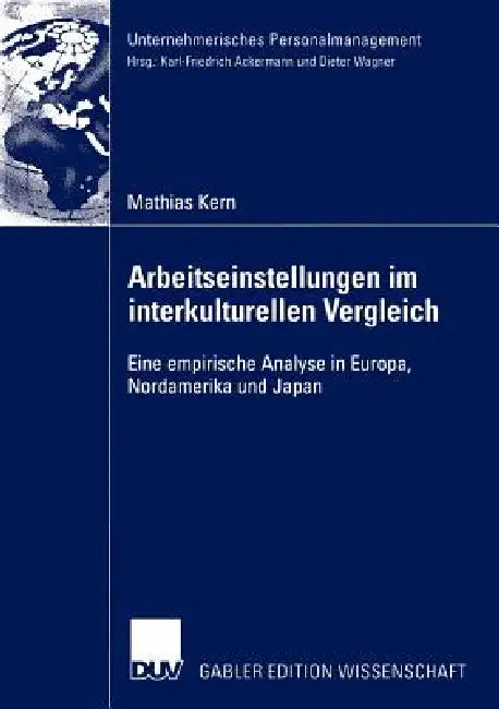 Arbeitseinstellungen Im Interkulturellen Vergleich (English, Mathias Kern) - Image 1 - BookBajar