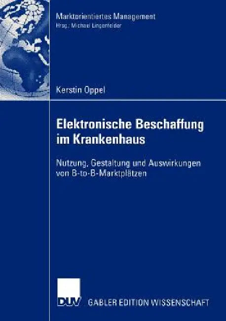 Elektronische Beschaffung Im Krankenhaus (English, Kerstin Oppel) - Image 1 - BookBajar