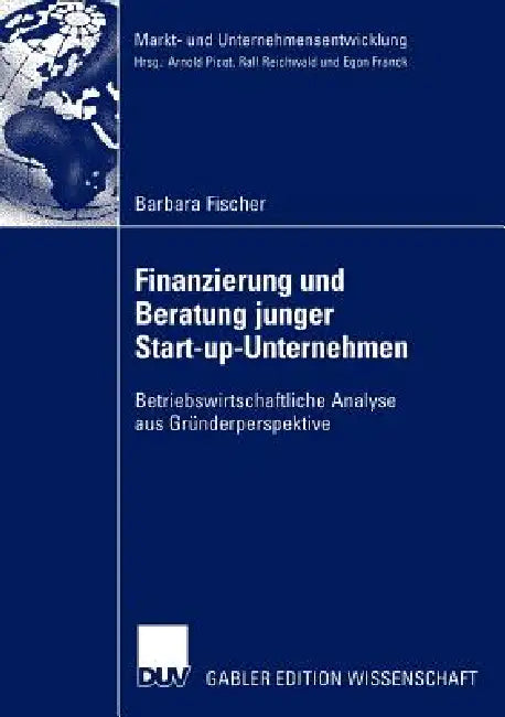 Finanzierung Und Beratung Junger Start-Up-Unternehmen (English, Barbara Fischer) - Image 1 - BookBajar