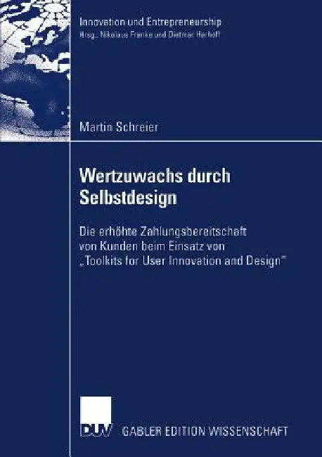 Buy Wertzuwachs Durch Selbstdesign (English, Martin Schreier) Online at Best Price - BookBajar