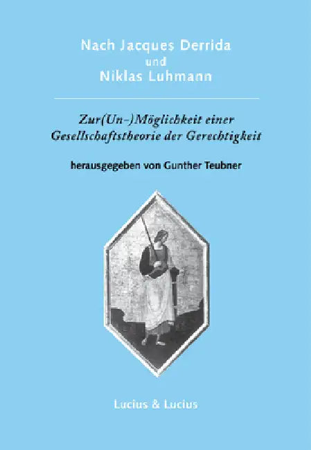 Buy Nach Jacques Derrida Und Niklas Luhmann (English, Gunther Teubner) Online at Best Price - BookBajar