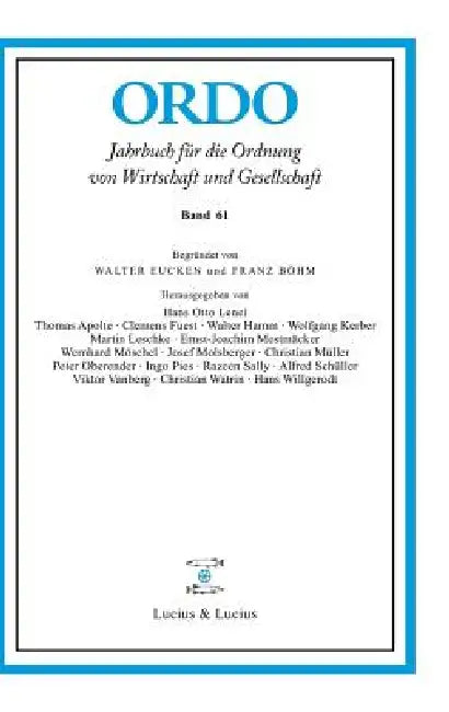 Buy Ordo 61 (English, de Gruyter) Online at Best Price - BookBajar