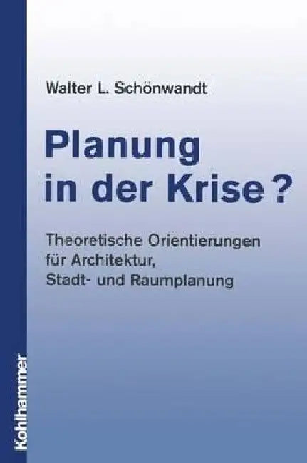 Buy Planung in Der Krise? (English, Walter Schönwandt) Online at Best Price - BookBajar