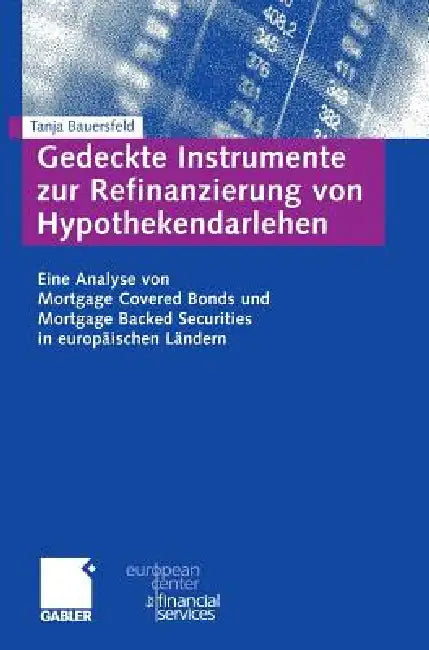 Buy Gedeckte Instrumente Zur Refinanzierung Von Hypothekendarlehen (English, Tanja Kronen) Online at Best Price - BookBajar