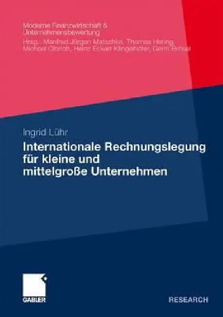 Internationale Rechnungslegung Für Kleine Und Mittelgroße Unternehmen (English, Ingrid Lühr) - Image 1 - BookBajar