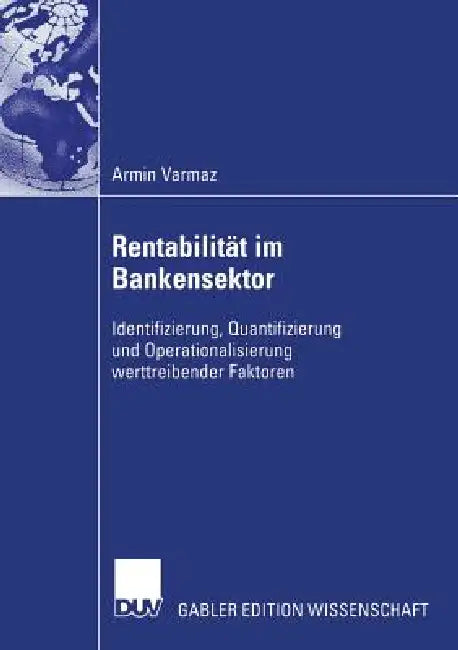 Rentabilität Im Bankensektor (English, Armin Varmaz | Prof Dr Thorsten Poddig) - Image 1 - BookBajar