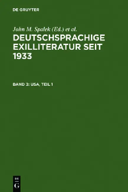 Buy Teil 1 (English, John M. Spalek | Konrad Feilchenfeldt | Sandra H. Hawrylchak) Online at Best Price - BookBajar