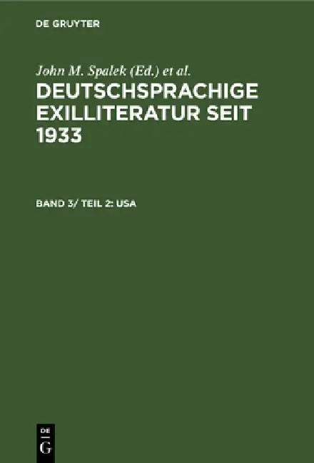 Buy USA (English, John M. Spalek | Konrad Feilchenfeldt | Sandra H. Hawrylchak) Online at Best Price - BookBajar