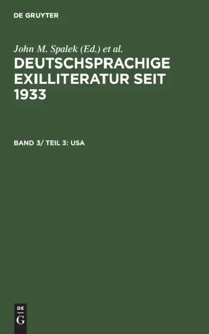 Buy USA (English, John M. Spalek | Konrad Feilchenfeldt | Sandra H. Hawrylchak) Online at Best Price - BookBajar