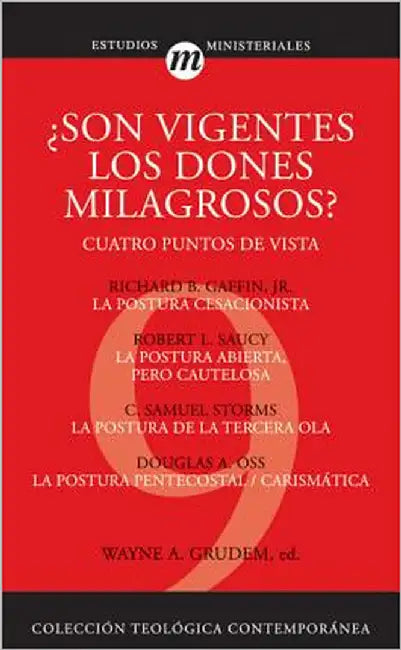Buy La Son Vigentes los Dones Milagrosos? (English, Wayne A. Grudem) Online at Best Price - BookBajar
