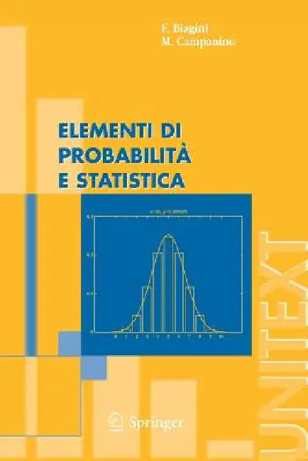 Buy Elementi Di Probabilità E Statistica (English, F. Biagini | M. Campanino) Online at Best Price - BookBajar