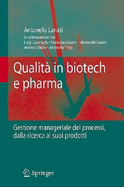 Buy Qualità in Biotech E Pharma (English, Antonella Lanati) Online at Best Price - BookBajar