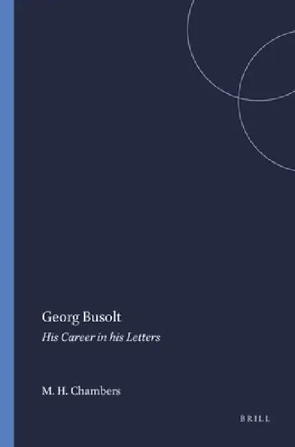 Buy Georg Busolt (English, Mortimer H. Chambers) Online at Best Price - BookBajar