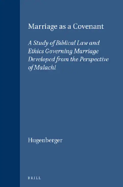 Buy Marriage as a Covenant (English, Gordon Paul Hugenberger) Online at Best Price - BookBajar