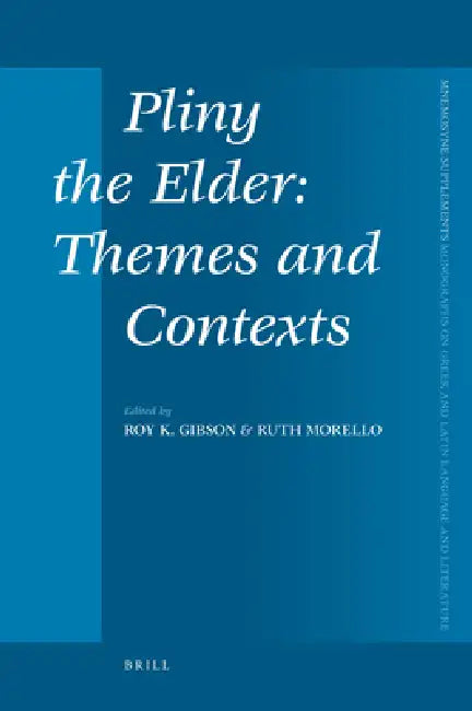 Buy Pliny the Elder (English, Roy Gibson | Ruth Morello) Online at Best Price - BookBajar