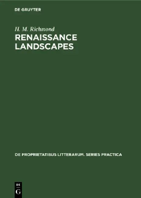 Renaissance Landscapes (English, H. M. Richmond) - Image 1 - BookBajar