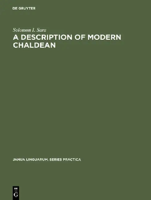 A Description of Modern Chaldean (English, Solomon I. Sara) - Image 1 - BookBajar