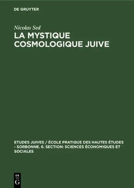 Buy La Mystique cosmologique juive (English, Nicolas Sed) Online at Best Price - BookBajar