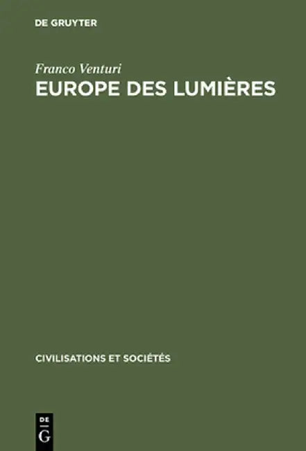 Buy Europe Des Lumi'res (English, Franco Venturi) Online at Best Price - BookBajar