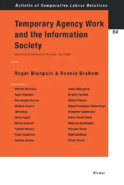 Buy Temporary Agency Work and the Information Society (English, Blanpain) Online at Best Price - BookBajar