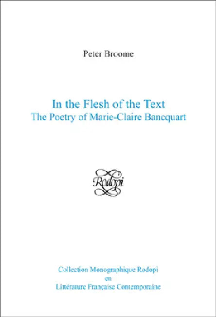In the Flesh of the Text (English, Peter Broome) - Image 1 - BookBajar