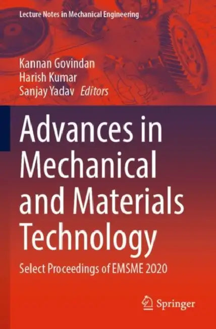 Advances in Mechanical and Materials Technology (English, Kannan Govindan) - Image 1 - BookBajar