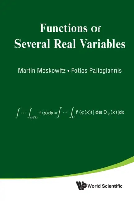 Buy Functions of Several Real Variables (English, Martin Moskowitz | Fotios C. Paliogiannis) Online at Best Price - BookBajar